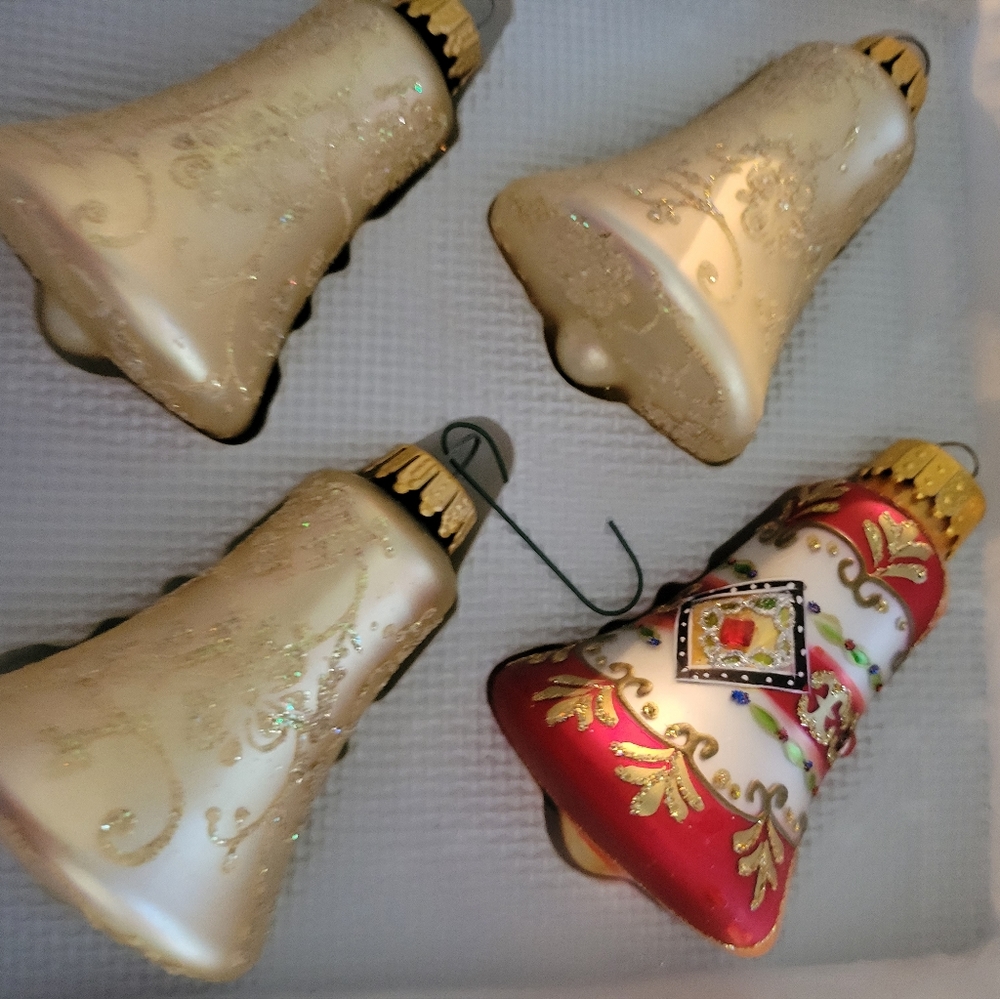 Vintage Christmas ornaments by Krebs  Germany